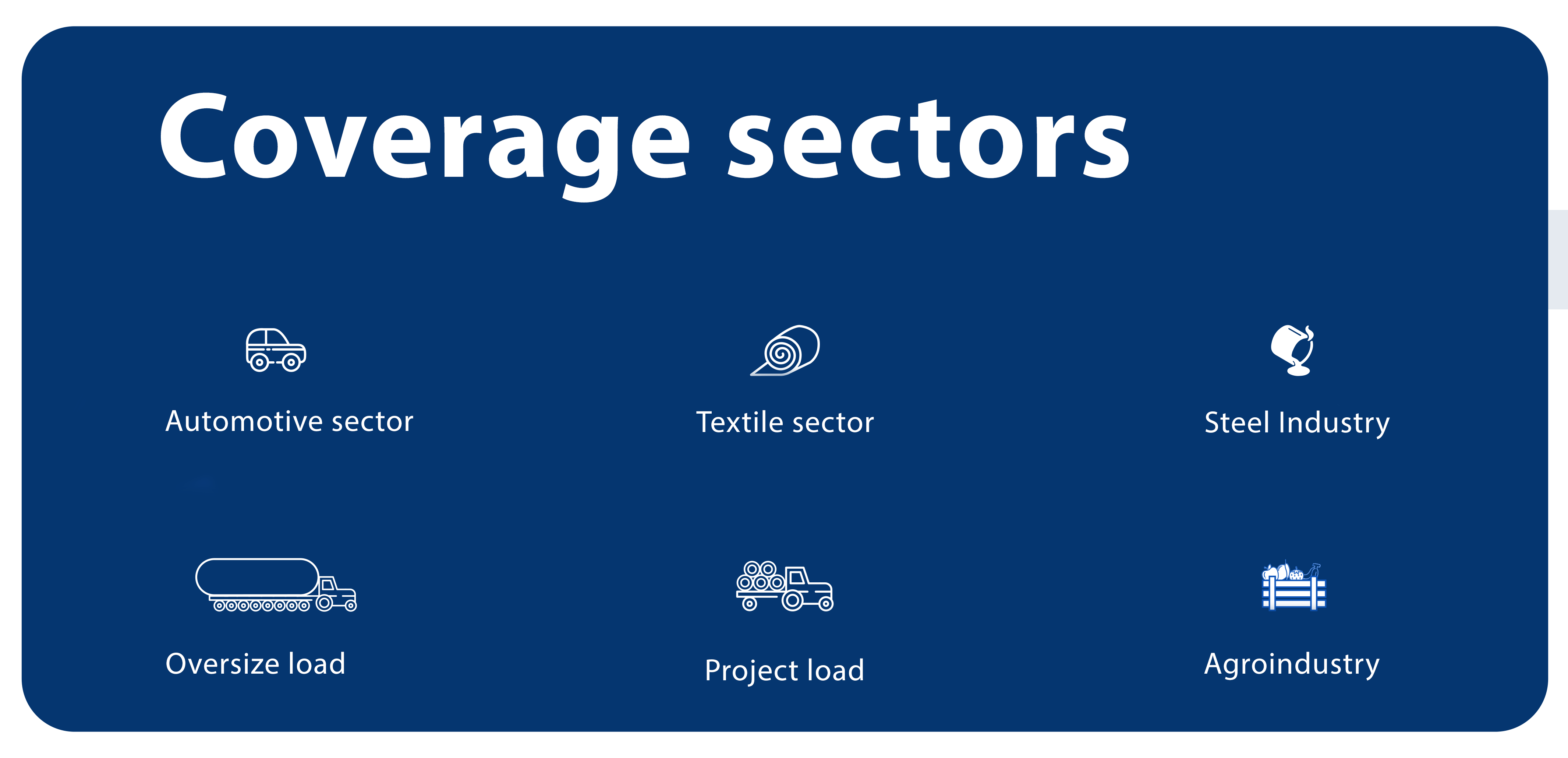 Sectores de cobertura